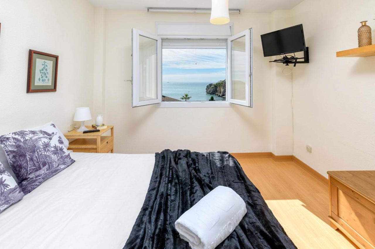 Wintowinrentals 1St Linea De Playa Vista Al Mar Y Piscina La Cala Del Moral ภายนอก รูปภาพ